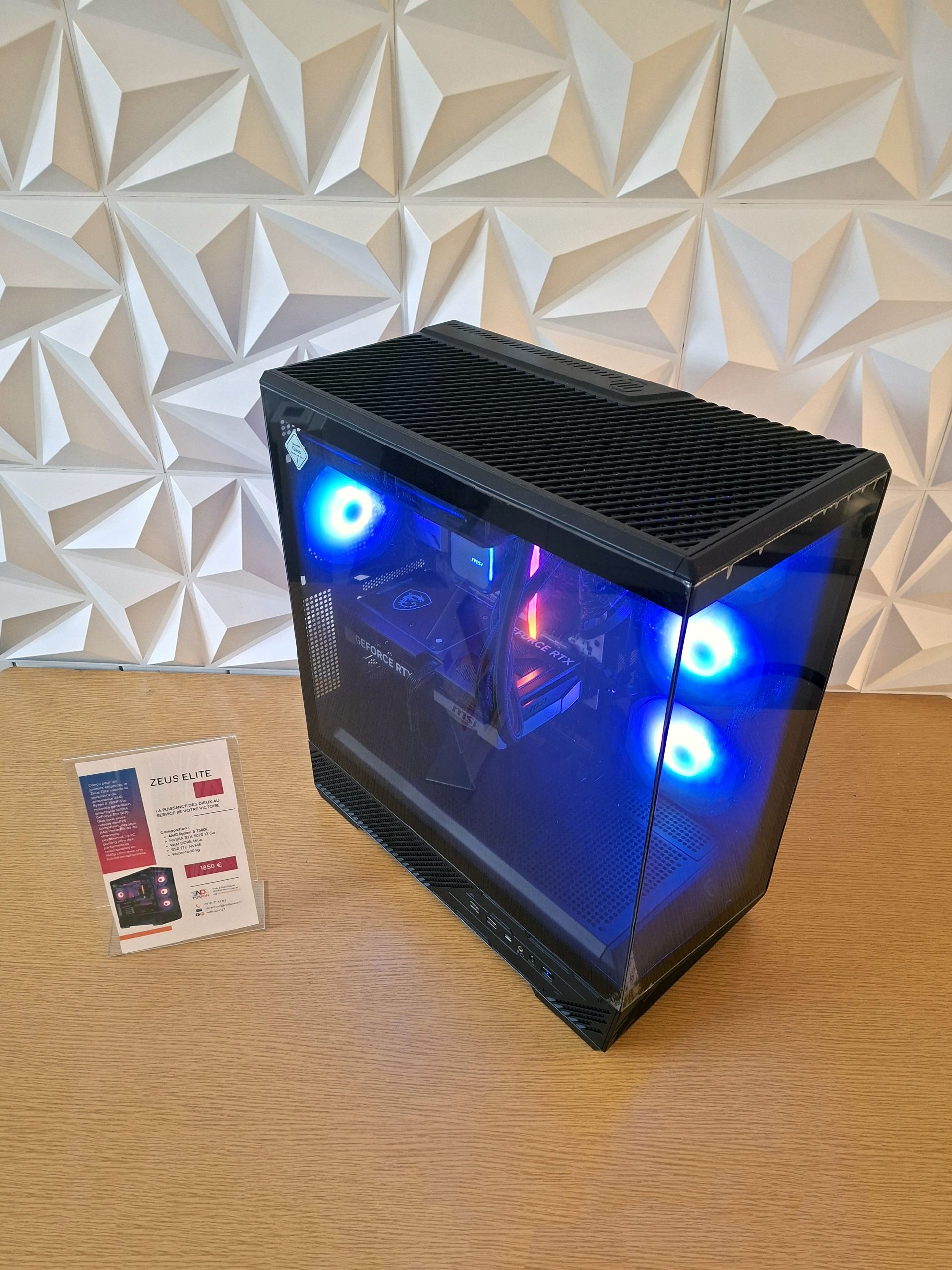 zeus elite pc gaming nd fusion pont audemer