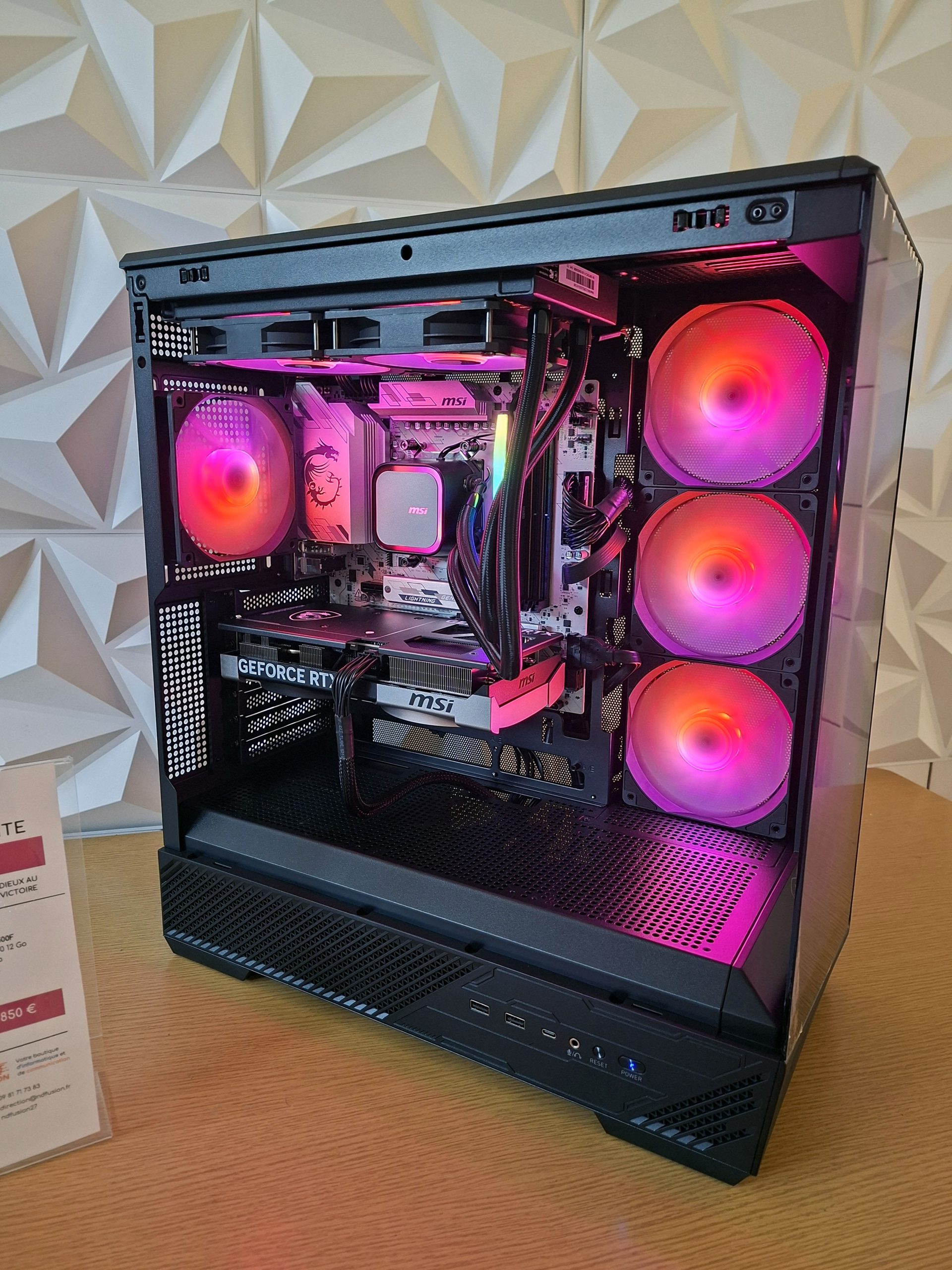 zeus elite pc gaming nd fusion pont audemer
