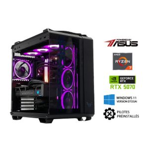 PC Gamer – Ryzen 7 9800X3D – RTX5070 – 32 Go DDR5 – SSD 2 To