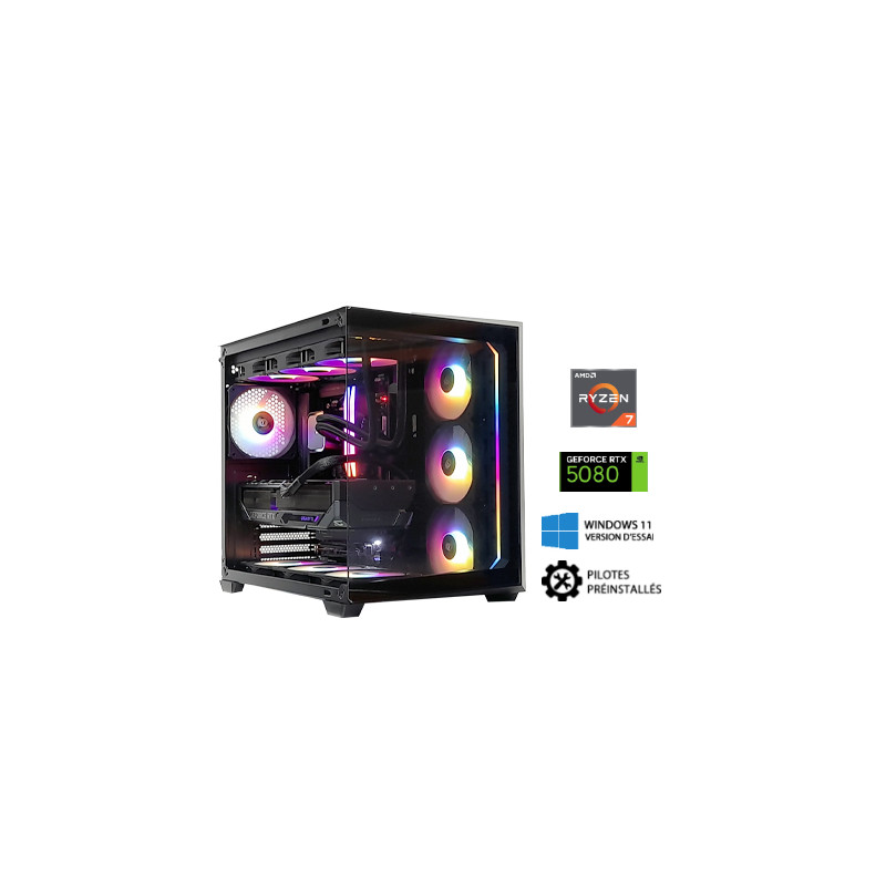 zeus elite – ryzen 7 9800x3d – rtx5080 – 32 go ddr5 – ssd 2 to — lyra 675