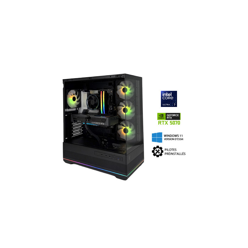 athena arena – intel core u7 – rtx5070 12 go – 32 go ddr5 – ssd 1 to — lyra 755