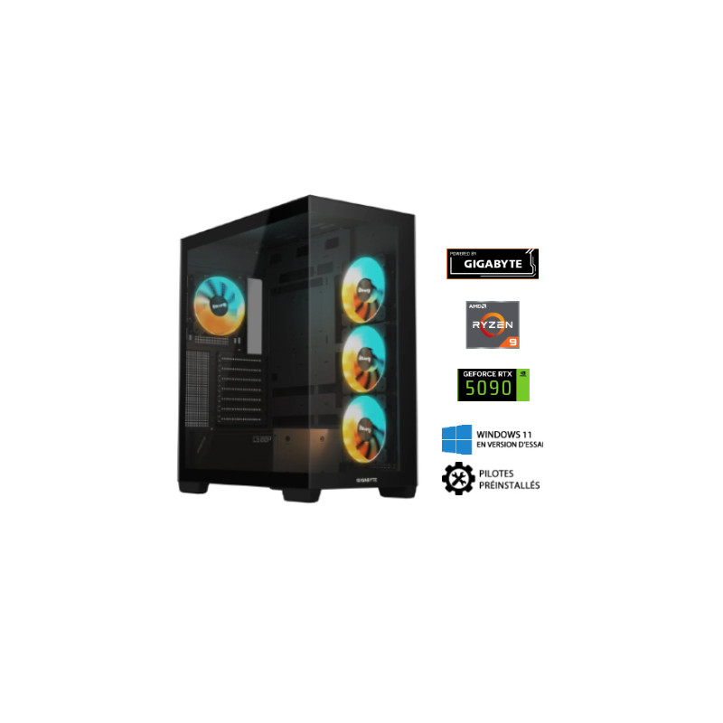 zeus ultimate – intel core u9 – rtx5090 – 64 go ddr5 – ssd 2 to — pygar 995 pwd by gbt