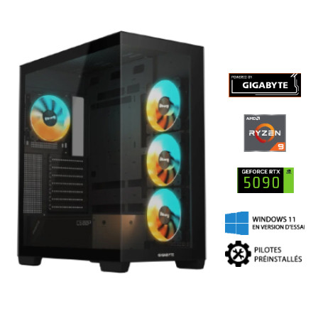 zeus ultimate – intel core u9 – rtx5090 – 64 go ddr5 – ssd 2 to — pygar 995 pwd by gbt