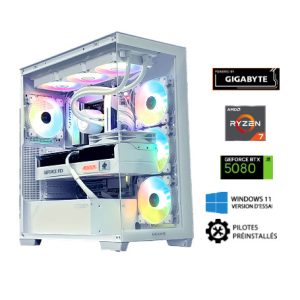 PC Gamer – RYZEN 7 9800X3D – RTX5080 – 32 Go DDR5 – SSD 2 To