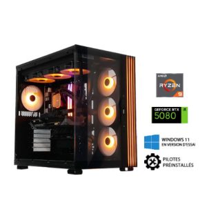 PC Gamer – RYZEN 9 – RTX5080 – 32 Go DDR5 – SSD 2 To