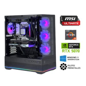 PC Gamer – AMD Ryzen 5 – RTX5070 12 Go – 16 Go DDR5 – SSD 1 To