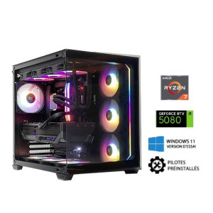 PC Gamer – Ryzen 7 9800X3D – RTX5080 – 32 Go DDR5 – SSD 2 To